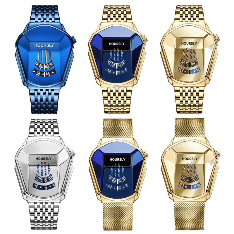 Luxury Men's Snake Head Pattern Quartz Wristwatch Fashion Business Watch for Daily Wear Casual Reliable Timekeeping Male Watch