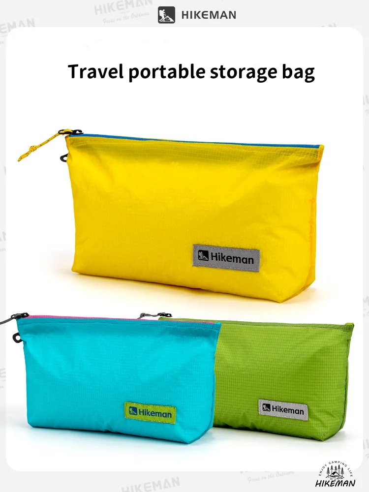 Ultraleichte Reise-Aufbewahrungstasche für den Außenbereich, Camping, tragbar, 15D-Nylon, wasserdichte Kleidungs-Aufbewahrungstasche