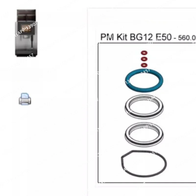 Applicable To Coffee Machine Brewer Sealing Ring 50EA600A800 Accessories