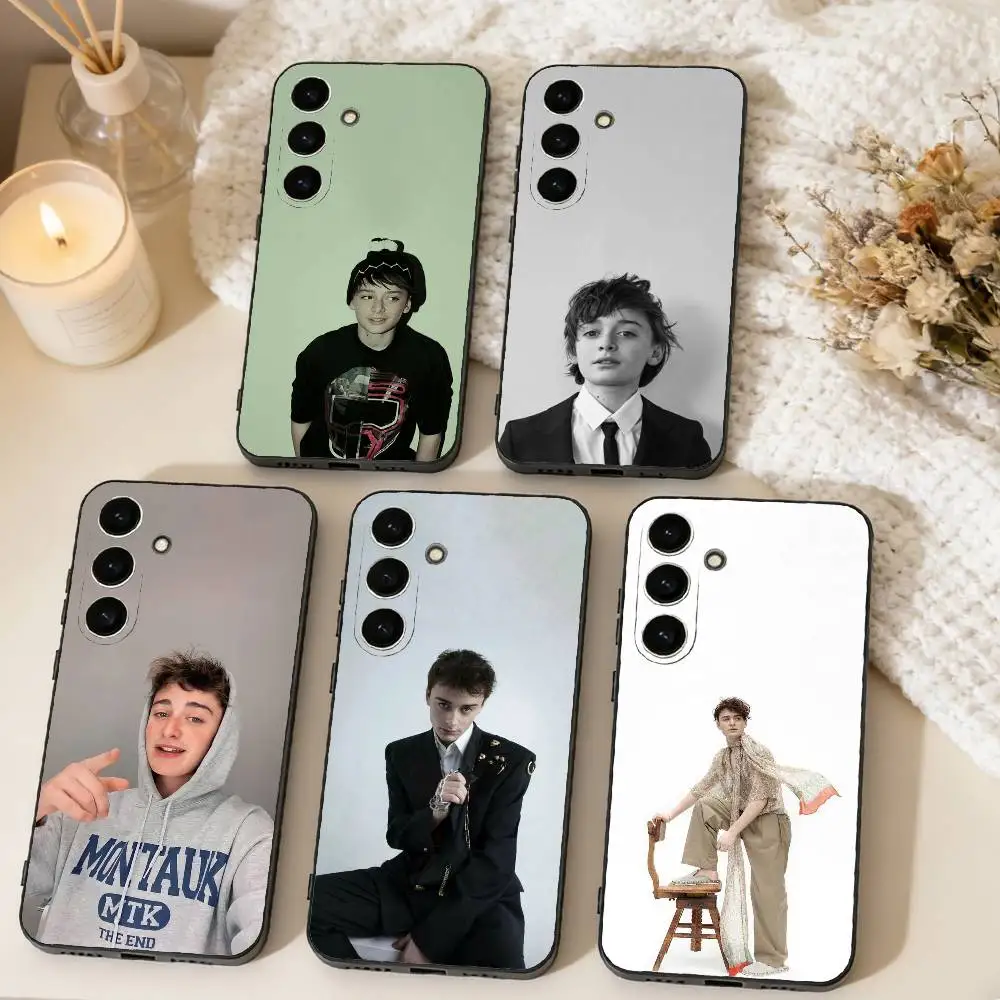 

Noah S-Schnapp Fan Love Phone Case For Samsung Galaxy A73,A72,A71,A70,A53,A52,A51,Soft Black Shell
