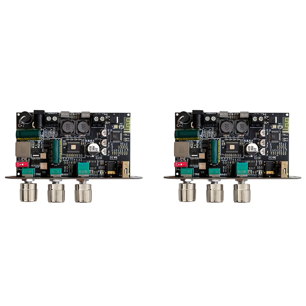 ABUO-2X ZK-1001U مع دفعة أحادية 100 واط BT مكبر للصوت مجلس ثلاثة أضعاف باس TWS لتقوم بها بنفسك المتكلم TPA3116D2 أمبير Wuzhi الصوت APP #5