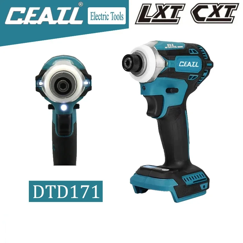 

Suitablefor Makita brushless power tool DTD171 cordless impact driver, CFATL motor bare machine power supply 18v power tool
