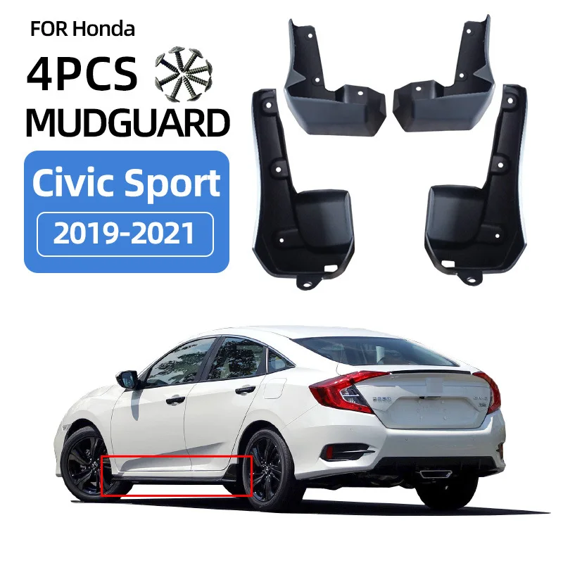 For 2019-2021 Honda Civic Sport Fender