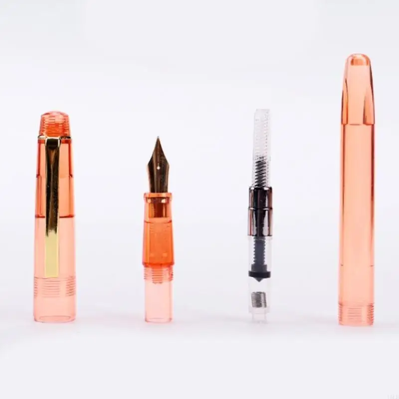 

Y5LB 0.5mm Fountain Pen Smooth Writing Pen Clear Pen Practical Pen Colored Pen School Supplies