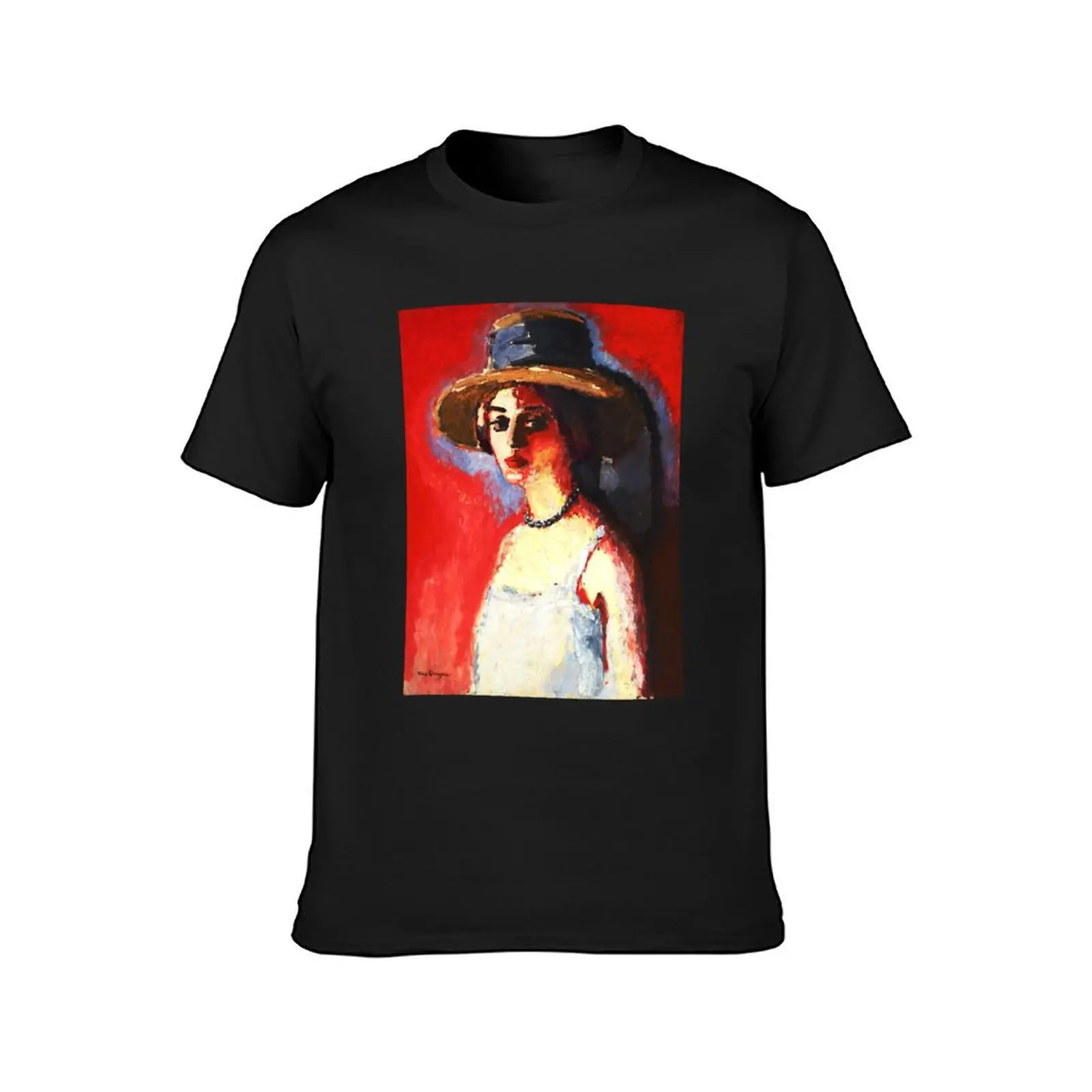 Original Paintings by Kees van Dongen, 1877-1968, Netherlands T-Shirt quick drying vintage customizeds Men's clothing