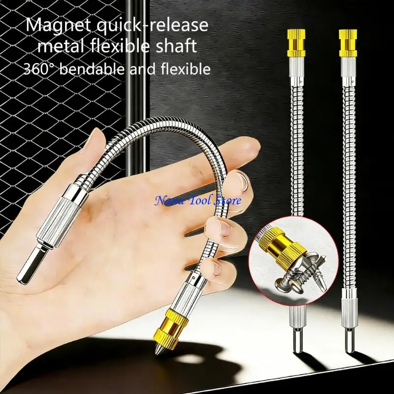 31GJ Retention Shaft 1/4Inch Shank Flexible Shaft Design For Power Tool And Professional Use