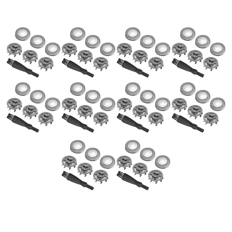B01C-40Pcs Electronic Shaver Head Blades For Norelco SH30 52 Series 1000 2000 S1020 S1050 S1060 Razor