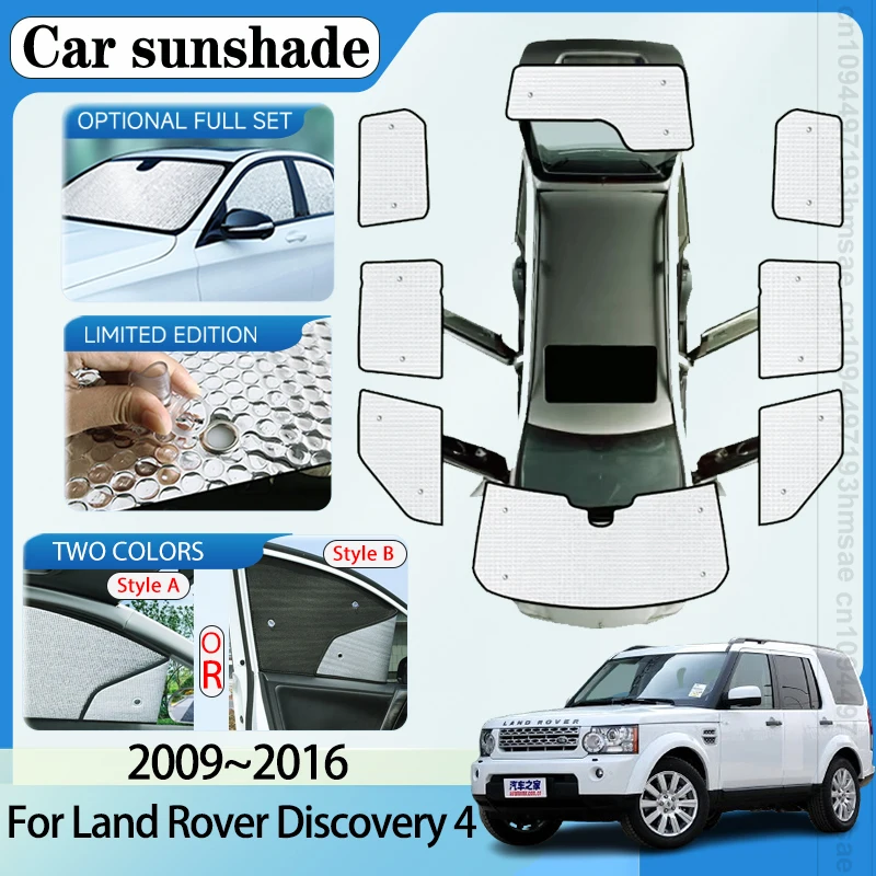 

For Land Rover Discovery 4 Accessories 2009~2016 LR4 L319 Car Sun Visors Front Sun Window Visor Sunshade Covers Car Accessories