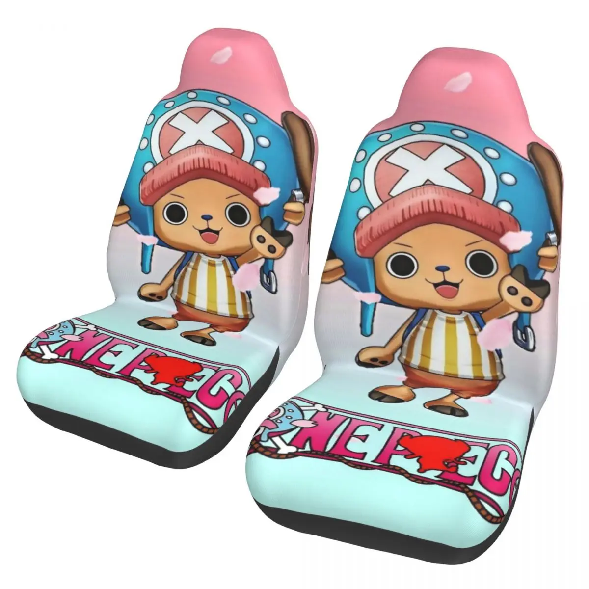 

Универсальный чехол для автомобильного сиденья One Piece Tony Tony Chopper Cotton Candy Lover для всех типов моделей автомобилей, тканевый чехол для сидений, охотничий стиль