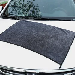 Car Wash Towel Coral Velvet Non-Shedding Wipe Cloth Special Towel Absorbent Thickening Car Wipe Traceless Cloth Cleaning Tools