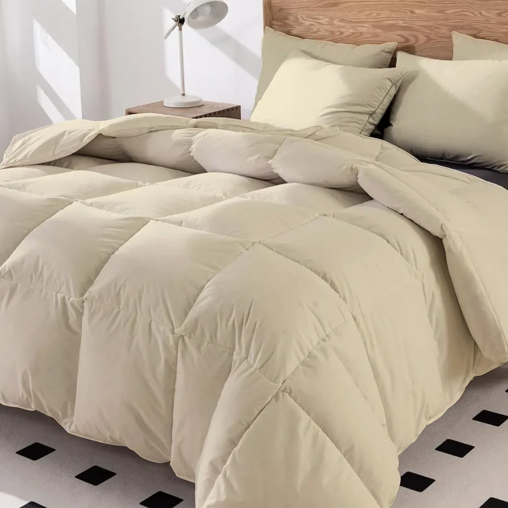 

Winter Cotton Goose Down Duvet 5-Star Hotel Super Soft Fluffy Queen King Size