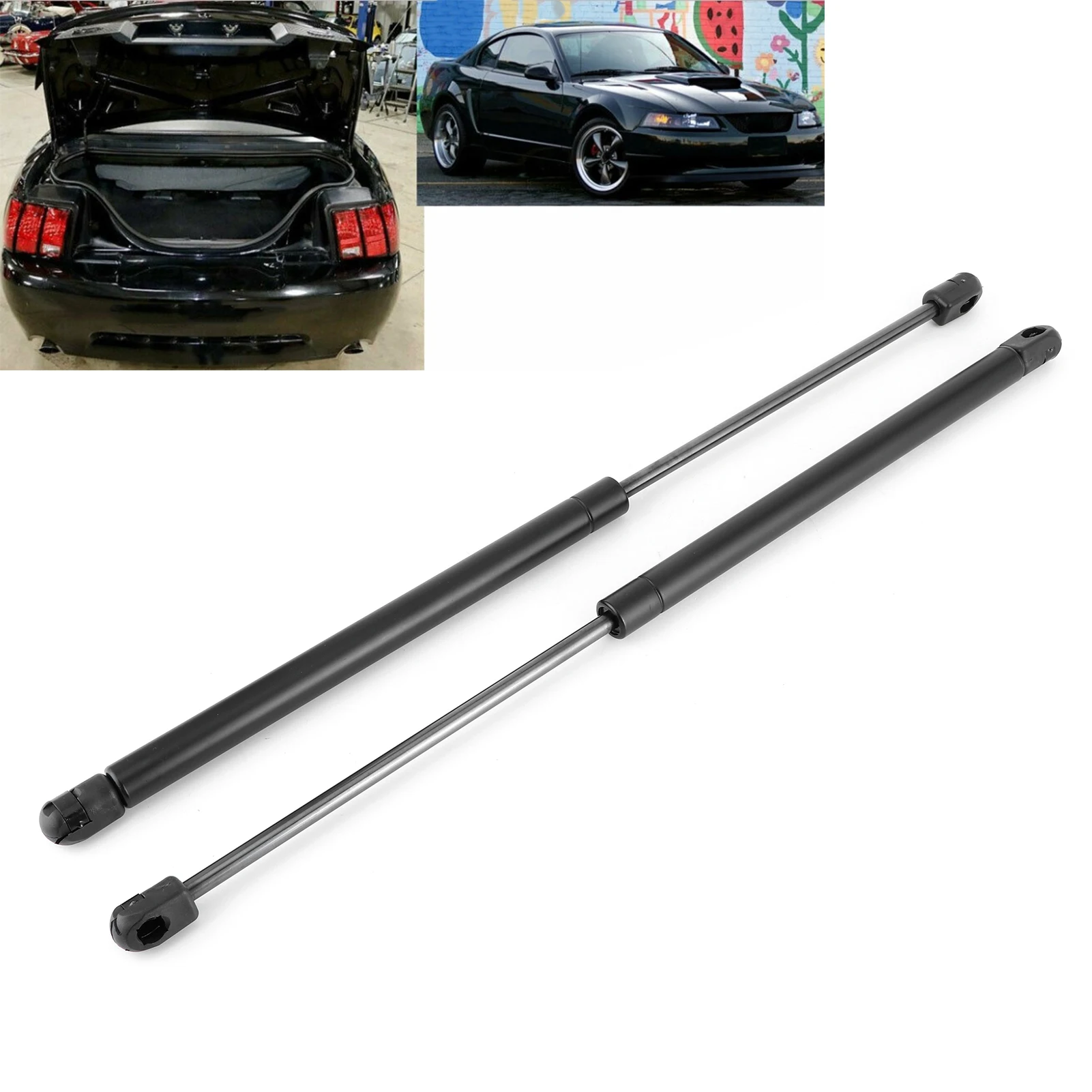 الصدمات الدعامات الأسلحة 2 قطعة رفع الجذع الخلفي دعم الدعامات الصدمات الينابيع الباب الخلفي رفع SG304019 F4ZZ63406A10A صالح ل 1994 ‐ 2004