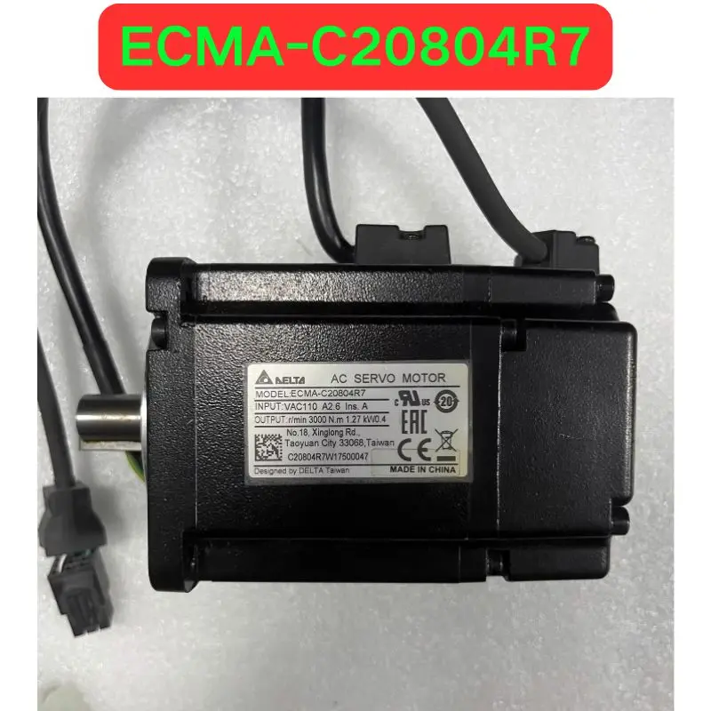 Used ECMA-C20804R7 Servo Motor Functional test OK Fast delivery