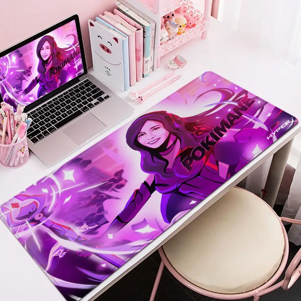 H-HyperX Mouse Pad 90x40CM Non-slip Gaming Mousepad Gamer E-Sports Mouse Mat Game Mechanical Keyboard XXL Desk Mat