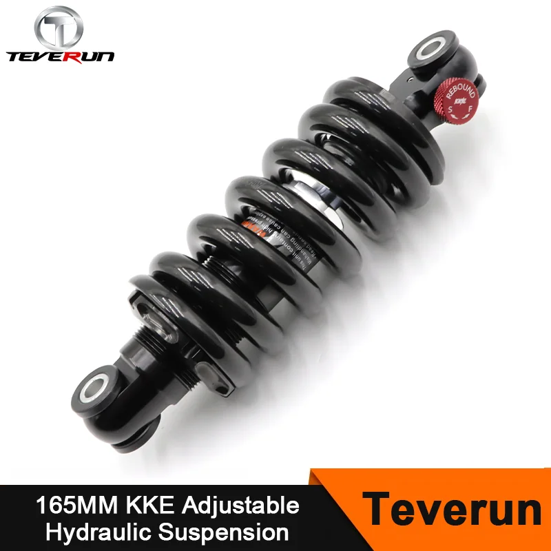 Original Adjustable Suspension KKE165mm Hydraulic Suspension Shock Absorber For Teverun Fighter11 Surpeme/7260R Blade GT Scooter