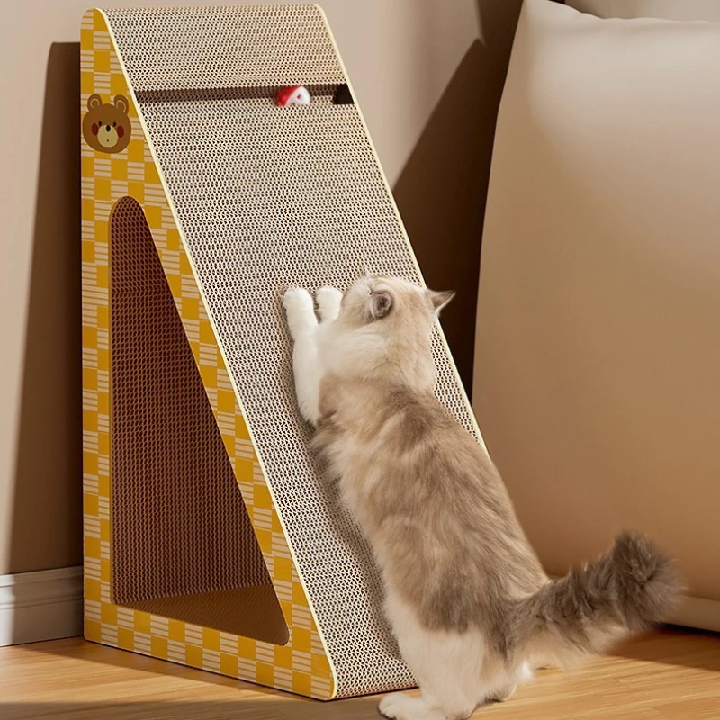 Vertical-Triangular-Cat-Scratching-Pad-Cat-Scratching-Board-Large-Space-Sleep-Grinding-Claws-Pet-Nest-Slope-Kitten-Scratchers