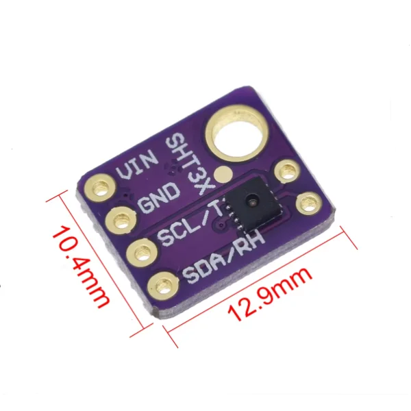 Hongtai Scenic Area GY-SHT31-D Digital Temperature and Humidity Sensor Module IIC Interface
