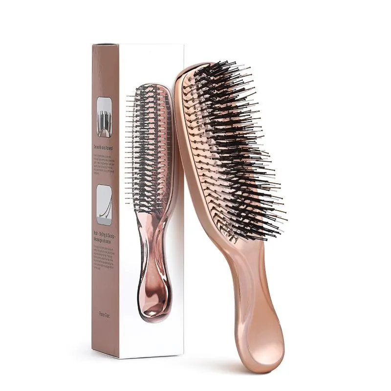 For Wet‑Dry Dual‑Use Scalp Massage Hair Brush Detangling Styling Comb for Fluffy Smooth Hair Washing Hair Care Accessory
