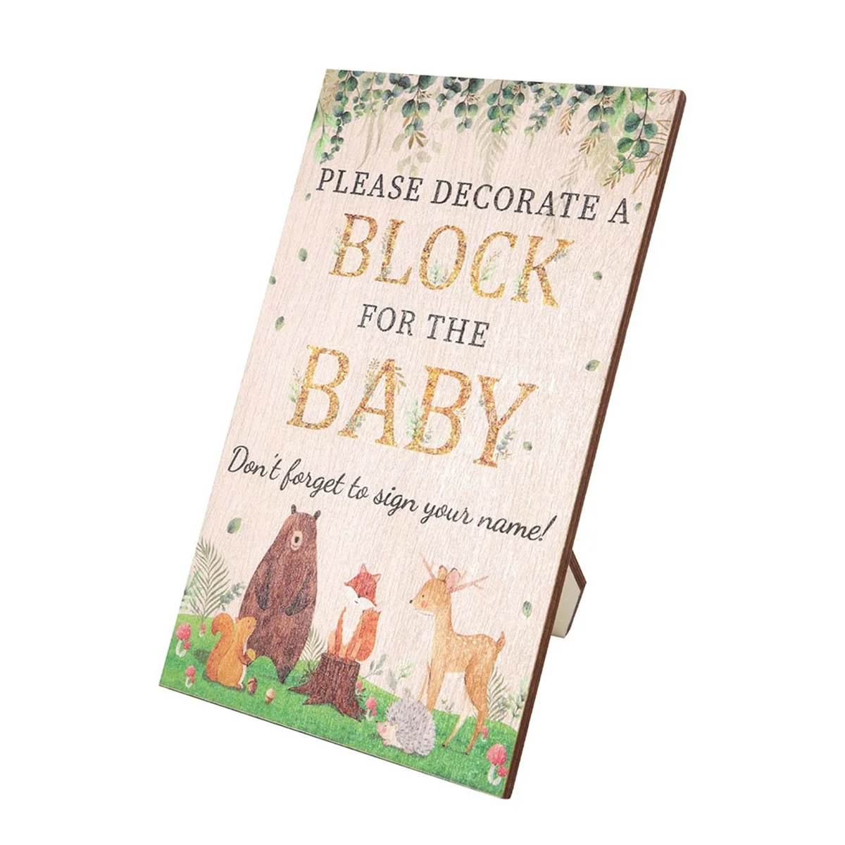 Baby Shower Games Wooden Baby Sign Boy Girl Baby Shower Games Gender Reveal Favors Baby Shower Prizes