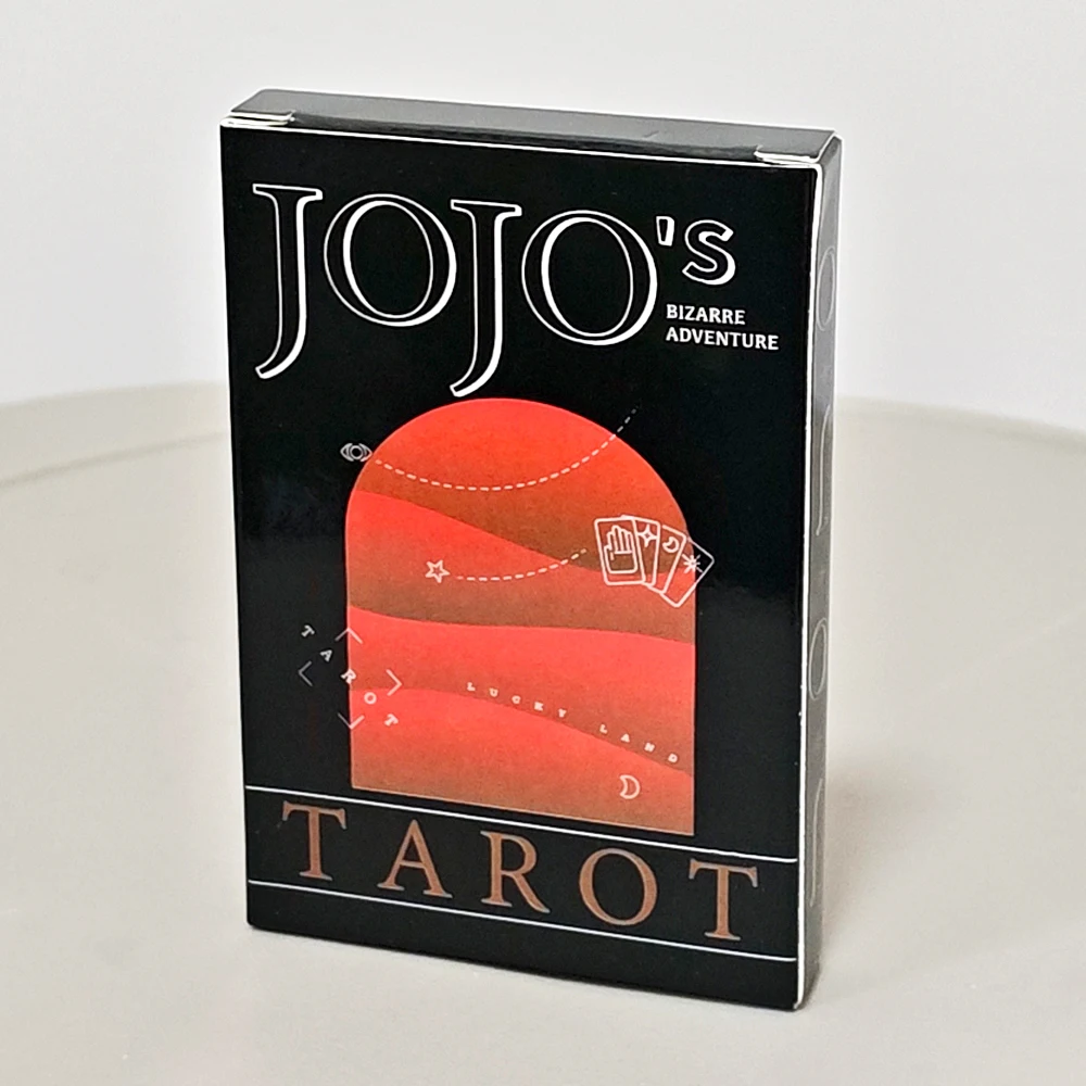 JoJo's Bizarre Adventure Tarot Card Deck - 9*6cm 22 Major Arcana Stardust Crusaders Anime Collectible