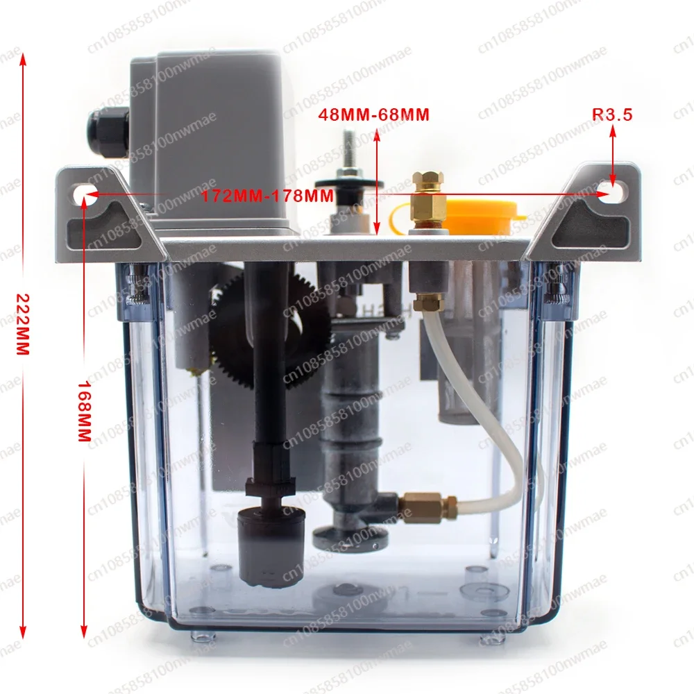 2L Intermittent Oiler Lubricating Oil Pump 110V/220V 4W YESB Adjustable Electric Lubrication Pump YESB Time Optional