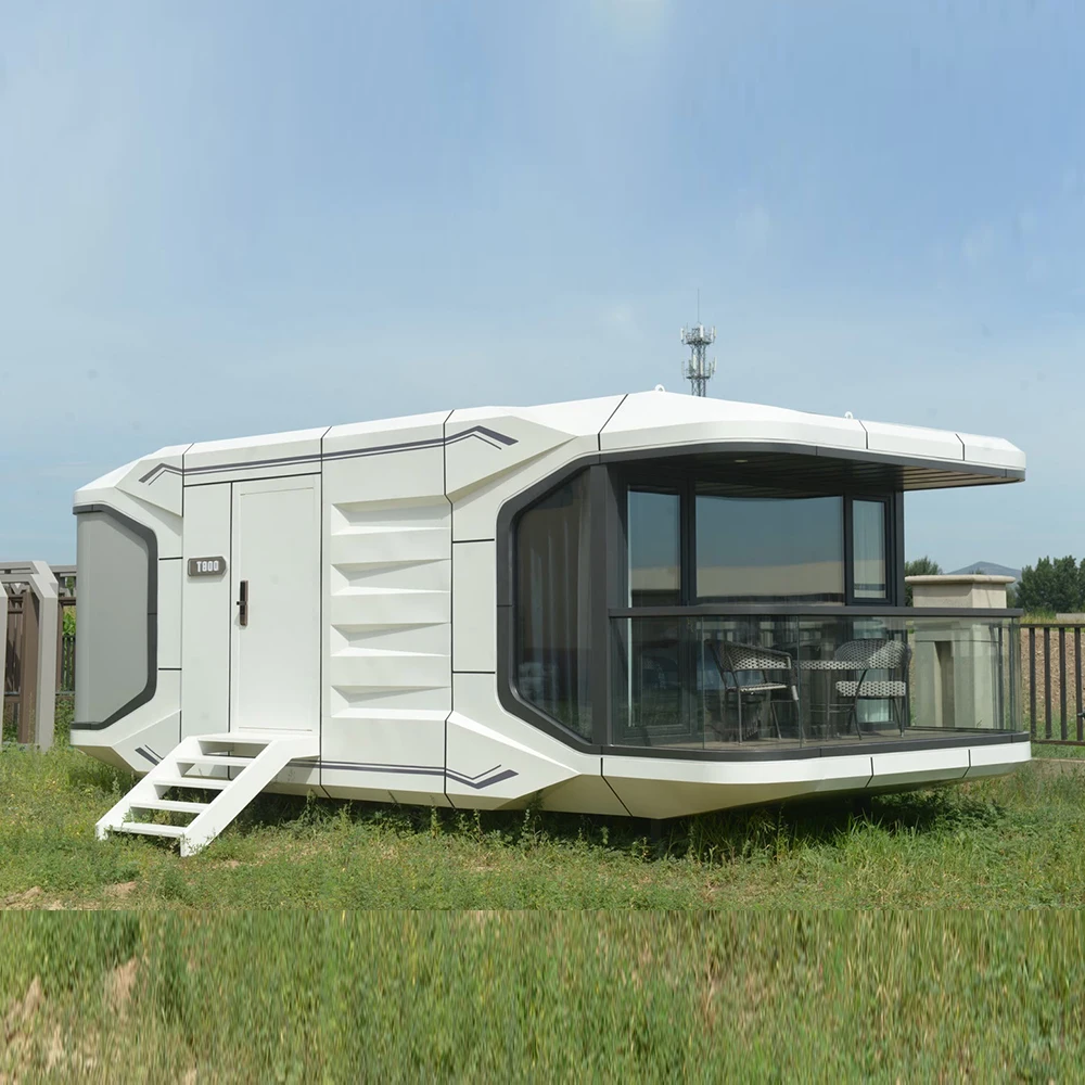 Modern Space Capsule Prefab Modular Capsule Tiny House Mobile Home Space Capsule