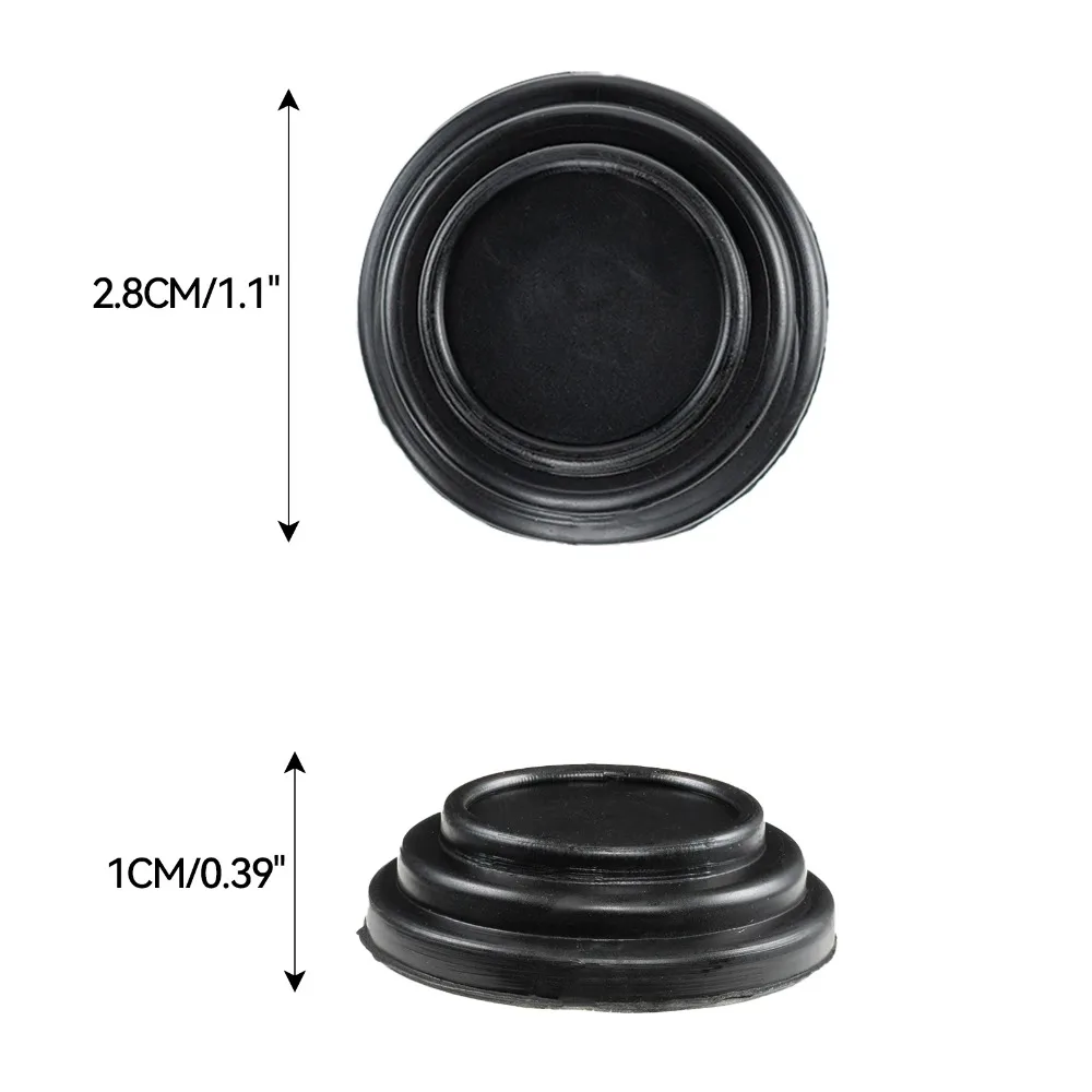 10/ 20pcs Door Shock Absorber Pads Buffer Bumper Pads Shock Absorption Sound Insulation Rubber Gaskets Adhesive Stickers