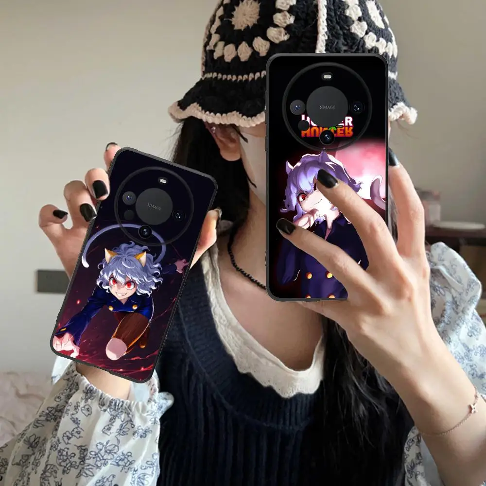 Чехол для телефона Hunter Neferpitou с аниме для Huawei Mate 60 50 40 30 20 10 Pro Plus Lite E 5G, черный чехол для смартфона, мобильных телефонов Чехол для телефона Hunter Neferpitou с аниме для Huawei Mate 60 50 40 30 20 10 Pro Plus Lite E 5G, черный чехол для смартфона, мобильных телефонов