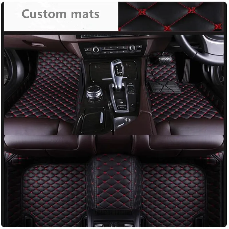 

Custom special car floor mats for Right hand drive Subaru Forester 2024-2019 durable waterproof carpets, Top quality Rugs
