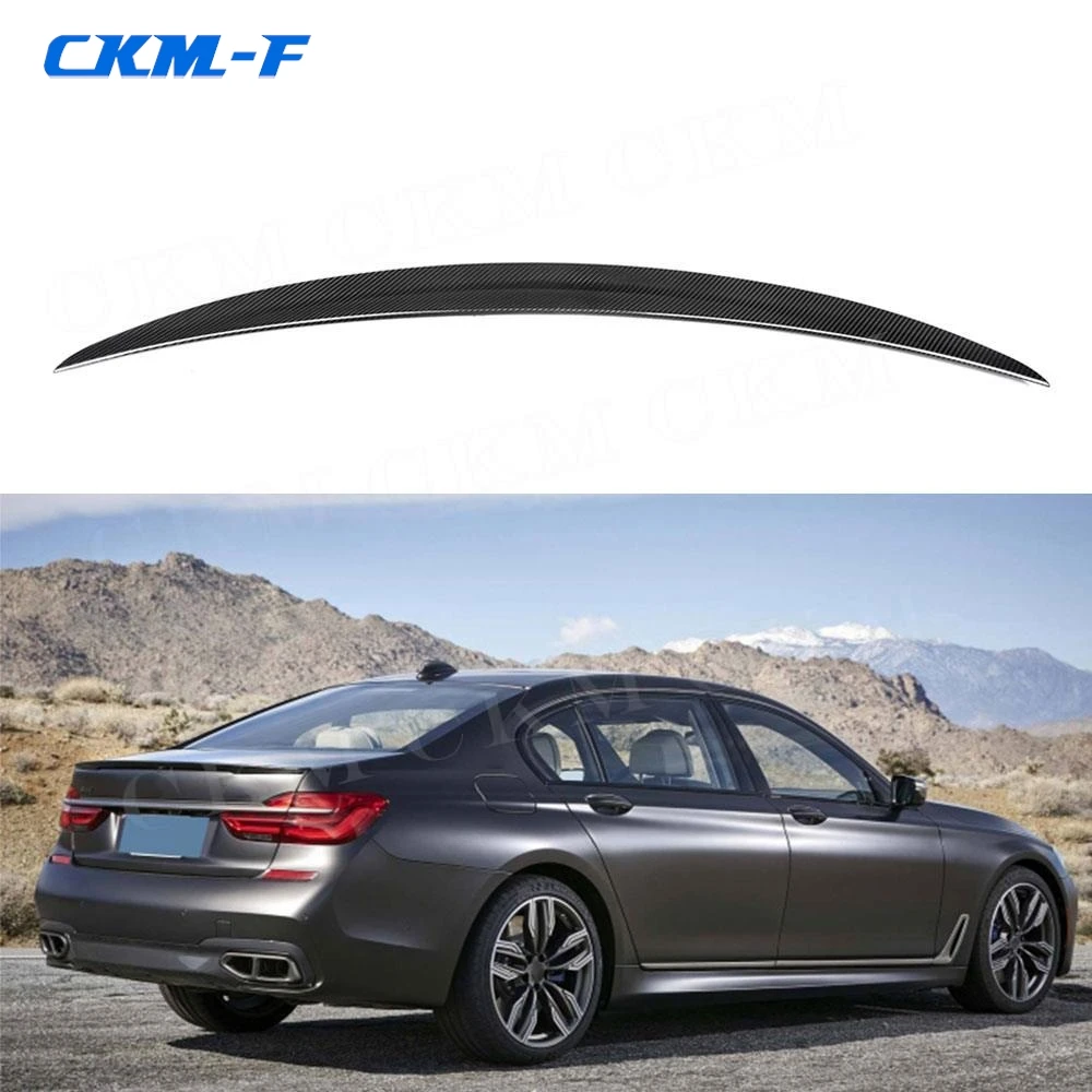 

Dry Carbon fiber Rear Boot Spoiler for BMW 7 Series G11 G12 730i 740i 750i Sedan 2012-2021 Trunk Duck Spoiler Lid Wing