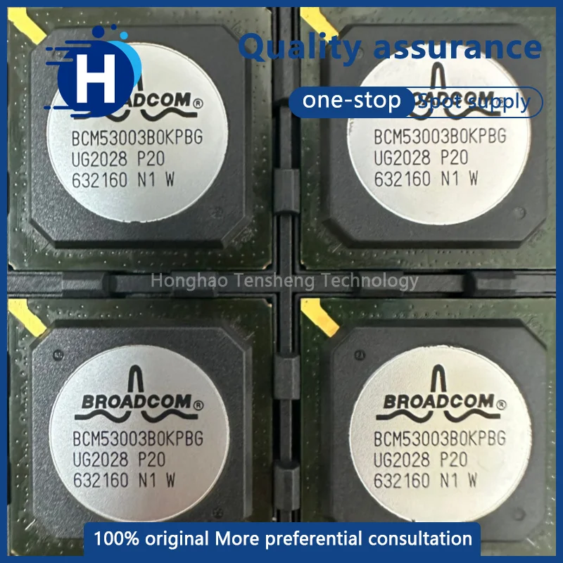 1 piece of high-quality BCM53003B0KPBG (BCM53003 in a BGA484 package) network interface driver IC, imported