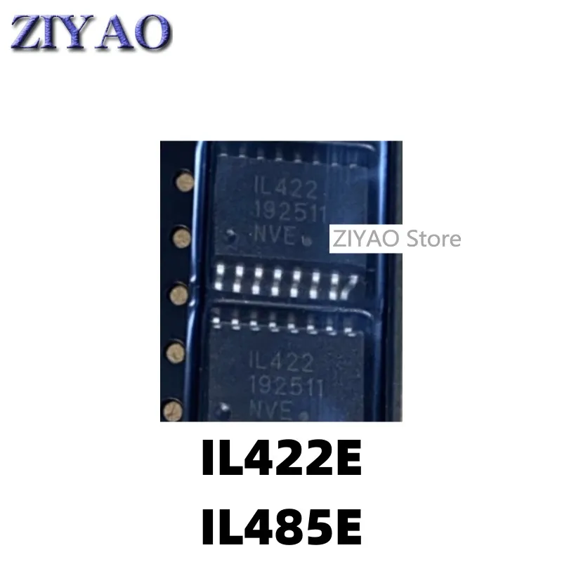 5PCS Isolation chip IL422 IL422E IL485 IL485E SMD SOP-16 wide body