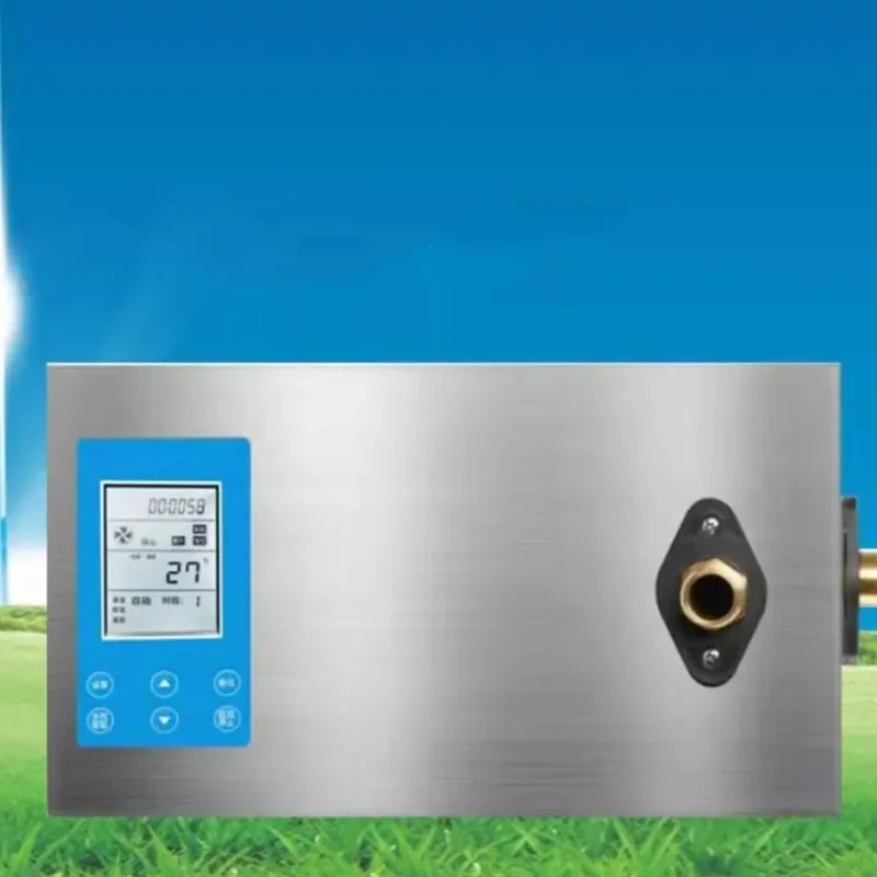 Scaldabagno elettrico domestico 220v Circolazione dell'acqua calda Aria pressurizzata Scaldabagno a gas Testa della pompa in acciaio inossidabile