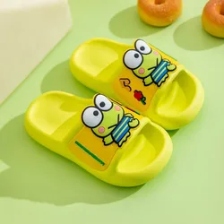 Kawaii Sanrio My Melody Kuromi Keroppi Cute Cartoon pantofole estive per bambini sandali per ragazzi e ragazze regalo leggero antiscivolo per Festival