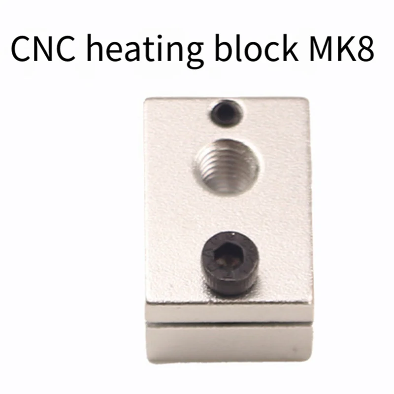 Części do drukarek 3D: Hotend, głowica wytłaczająca, dysza, termistor, pręt grzejny, blok grzejny i silikonowa tuleja, artyleryjny kornik.