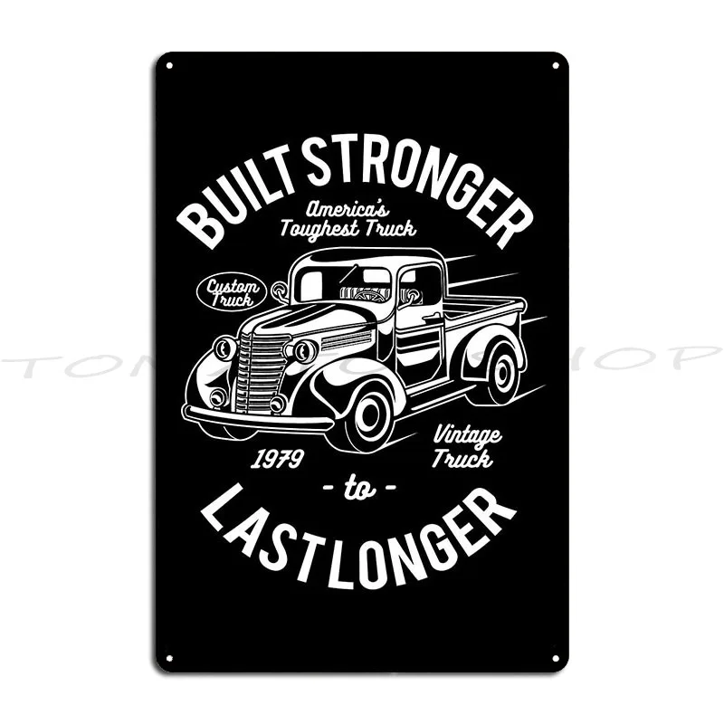 Gangster Criminal Syndicate Built Stronger  Metal Sign Mural Bar Funny Wall Decor Printing  Tin Sign Poster