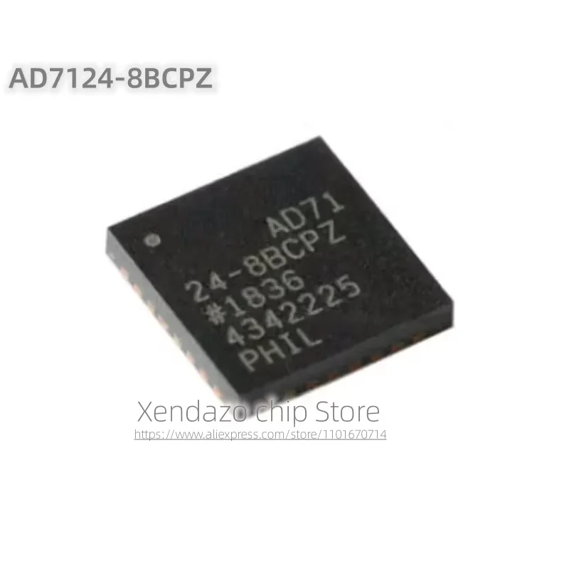 1pcs/lot AD7124-8BCPZ AD7124-8BCPZ-RL7 LFCSP-32 package Original genuine Analog-to-digital converter chip