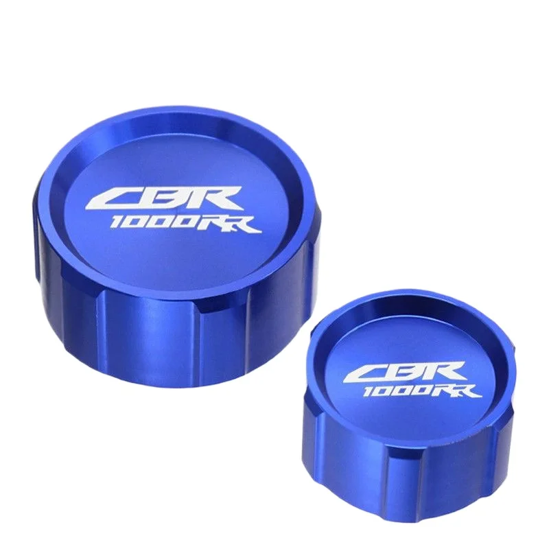 

Подходит для Honda CBR1000RR 04-23, модифицированная крышка масляного бака переднего тормоза + крышка масляного бака заднего тормоза