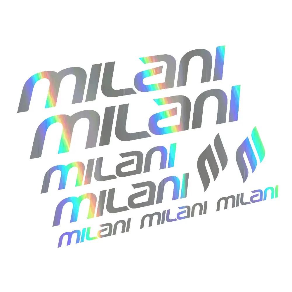 Kit de Adesivos e Decalques para Quadros de Bicicletas Milani