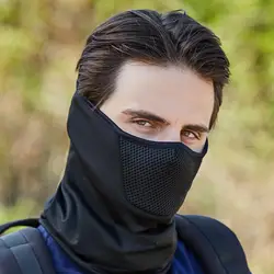 2024 Outdoor Mens Hiking Cycling Mask Scarf Breathable Neck Gaiter Sport Motorcycle Summer Sun Ultra UV Protection Face Cover