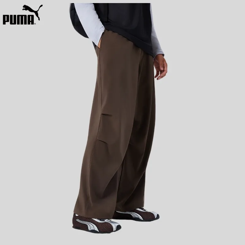 PUMA Windproof and Water-repellent Sunscreen UPF50 + Wide-leg Paratrooper Trousers Men's and Women's Summer Pants 696958-79