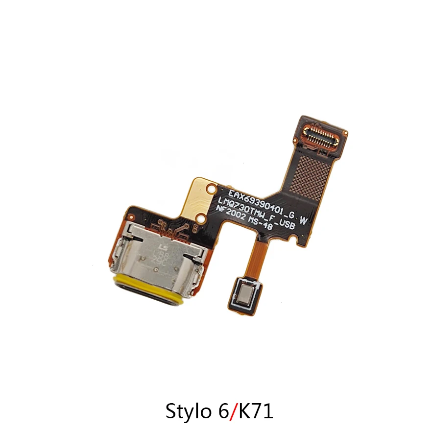 USB Charger Dock Connector Flex Cable Charging Board For LG Q7 Q610 Q8 H970 Q9 Q92 Stylo 4 5 Stylo4 Q710 Stylo5 Q720 Stylo6 K71