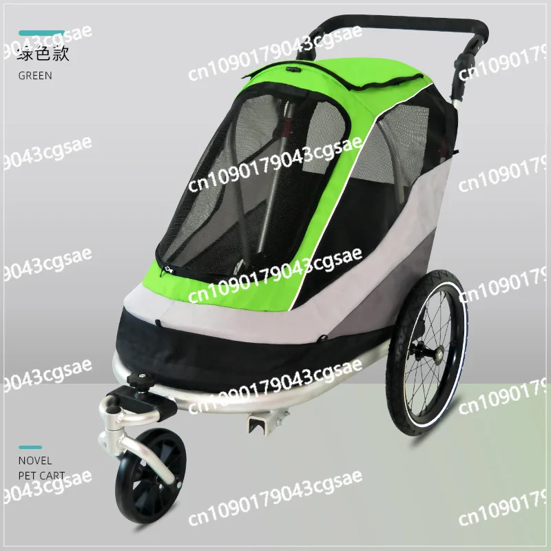 Can Hang Bicycles, Pet Trailers, Foldable Dog Walkers, Medium and Large Dogs, Multiple Cat Carts