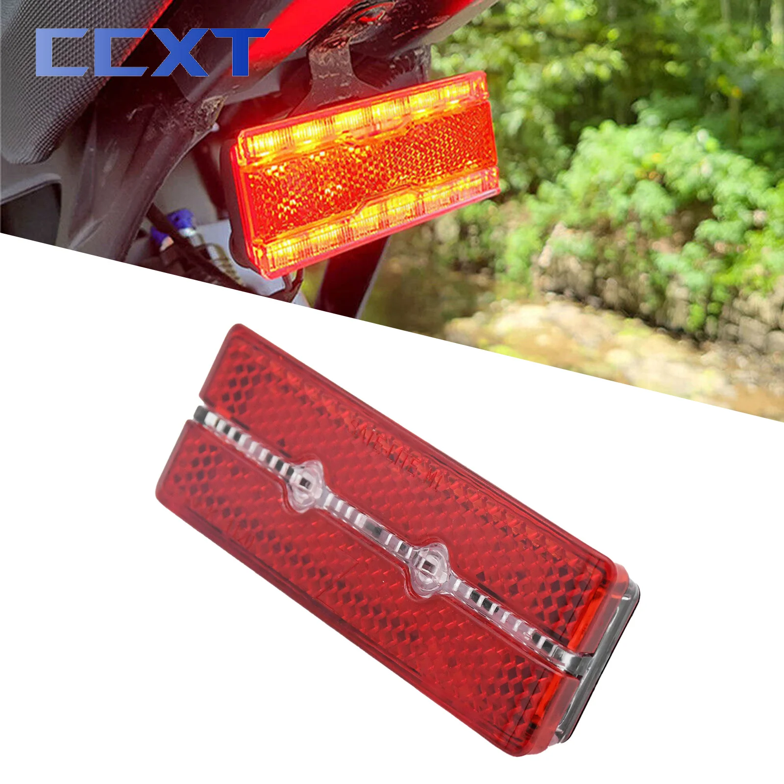 Electric Bike Motorcycle Tail Light Signal Light For Sur-ron Surron Sur ron Light Bee S & Light Bee X Brake Light Universal Part