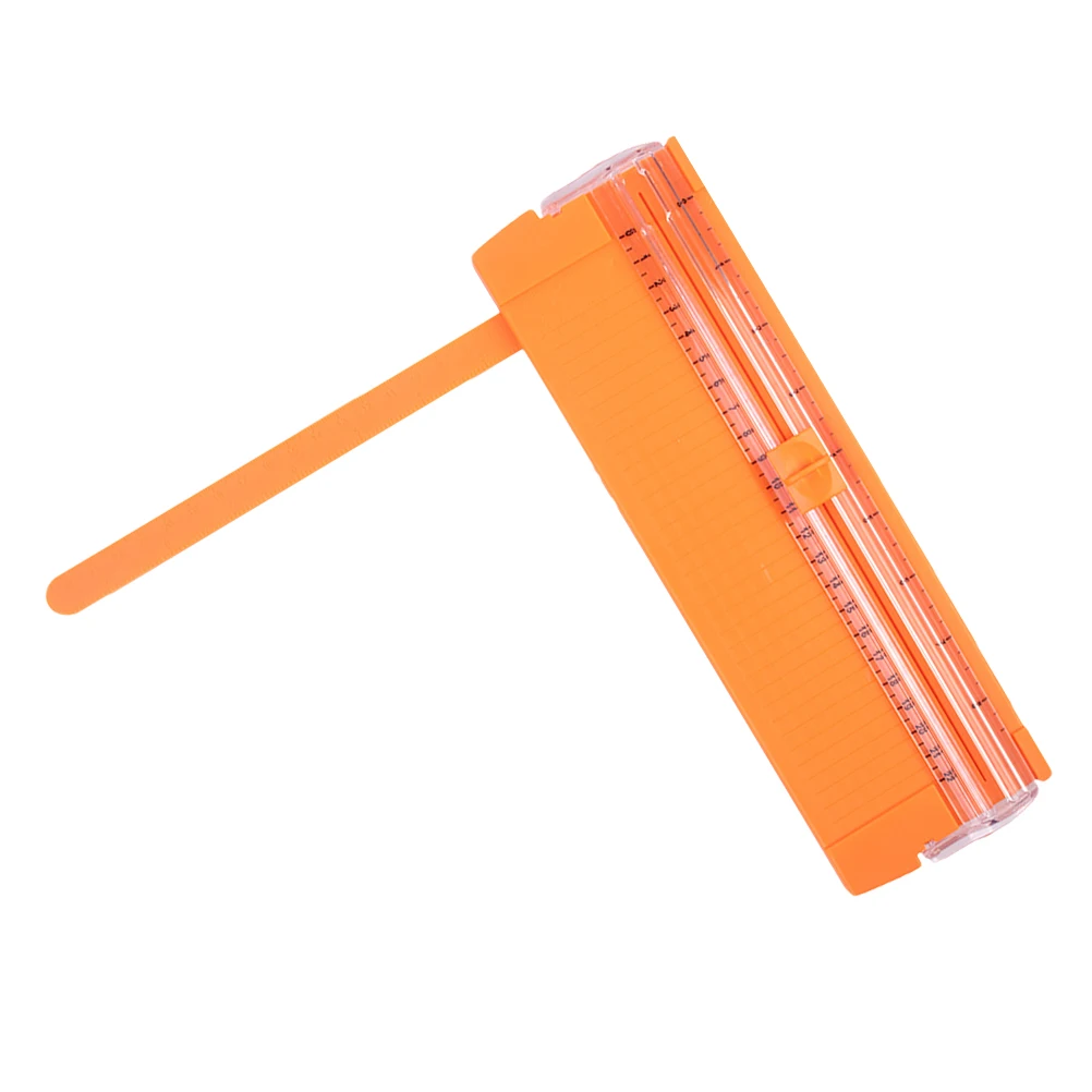 

Portable Mini Paper for Students DIY Handmade Notebook Cutting Tool Plastic Papercutter Craft Office Use Score Board Card