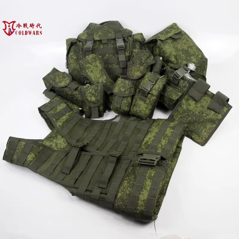 Copy 6sh117 Russian Tactical Full Sets Tactical Vest EMR Little Green Man Combat Equipment MOLLE Vest Russian Soldier Cosplay