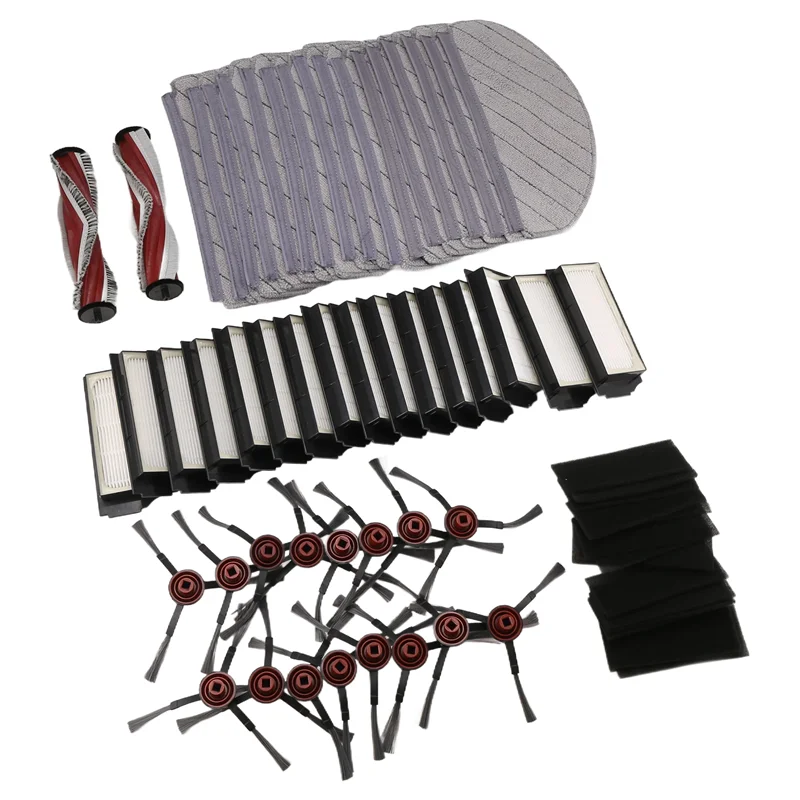 A05G-Für Yeedi C12 / C12 Plus / C12 Pro Plus Hauptseitenbürste Hepa-Filter Mopptuch Zubehör Ersatzteil