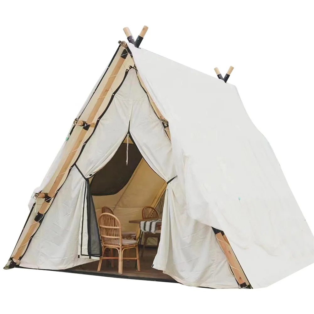 

Luxury Unique Design Safari Glamping Luxury Camping Tent Resort With Waterproof Cover Factory Price Eco-friendly House