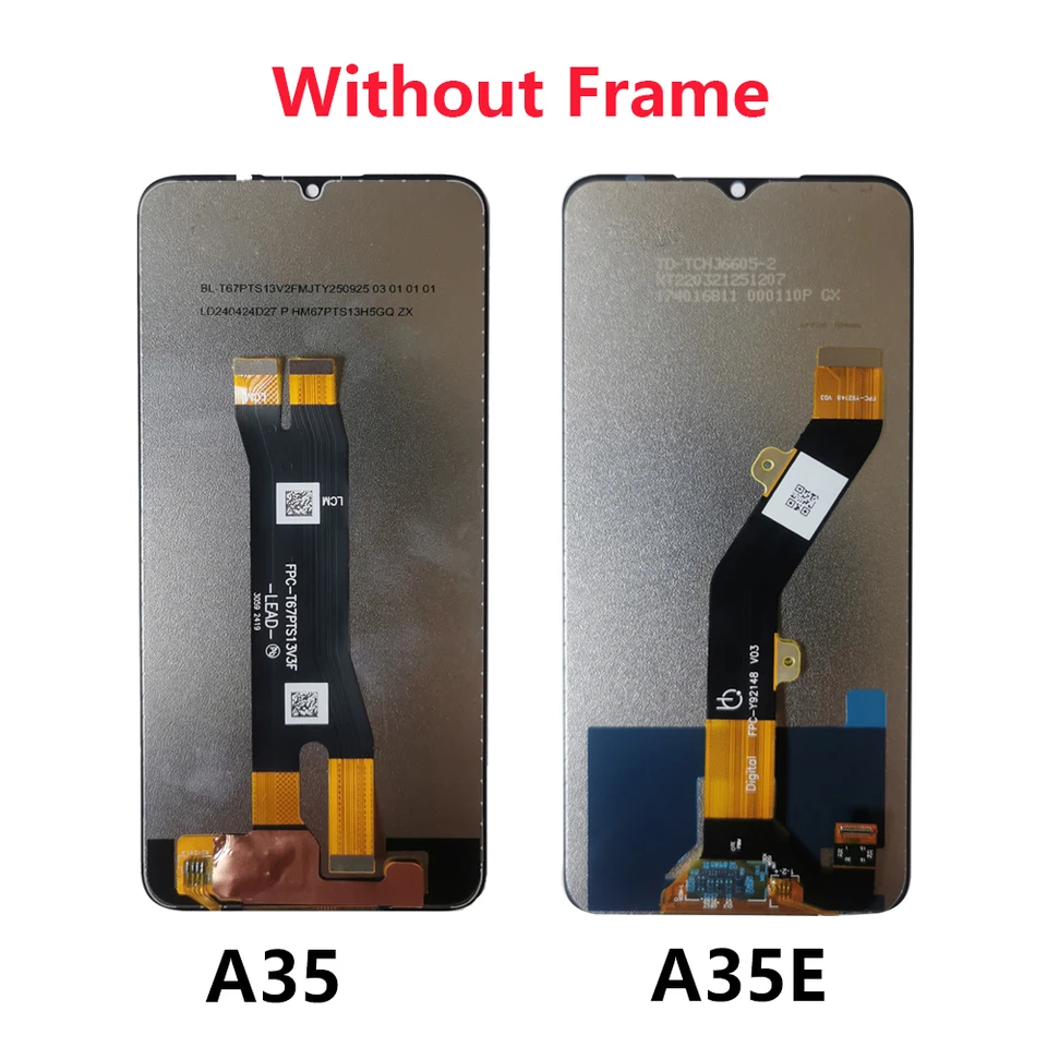 Lcds For ZTE Blade A35 Z2453 Touch Screen Digitizer for ZTE Blade