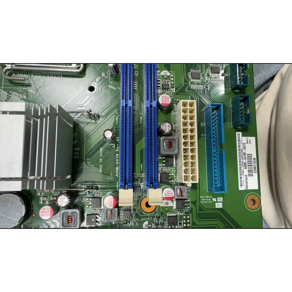 For Advantech Industrial Control Computer Motherboard AKMB-G41MF-00A1E AKMB-G41M Rev.A1